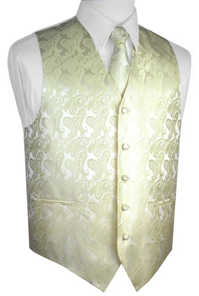 Men's Paisley Formal Tuxedo Vest